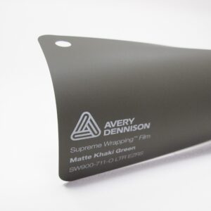 Avery Dennison Matte Khaki Green car wrap