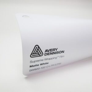 Avery Dennison Matte White car wrap