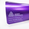 Avery Dennison Satin Metallic Purple car wrap