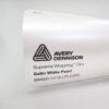 Avery Dennison Satin White Pearl car wrap