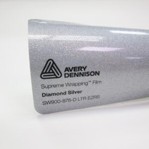 Avery Dennison Diamond Silver car wrap