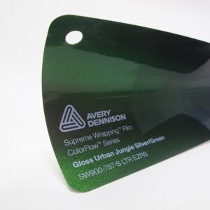 Avery Dennison Gloss Urban Jungle Silver/Green car wrap