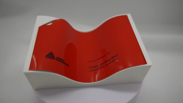 Avery Dennison Gloss Cardinal Red car wrap